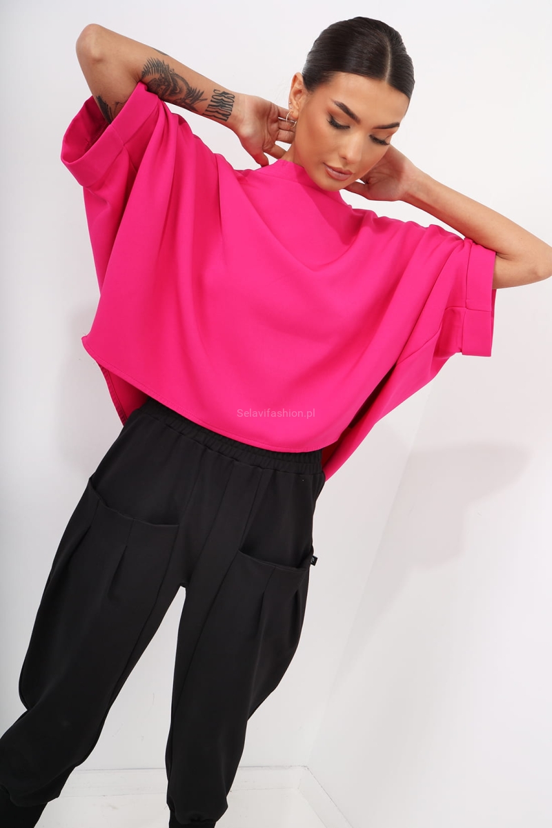 Bluzka Kimono Miss City Official fuksja w Selavifashion.pl