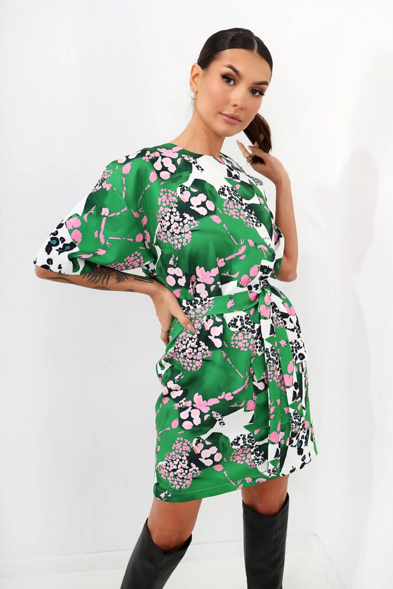 Sukienka Japan Miss City Official zielona