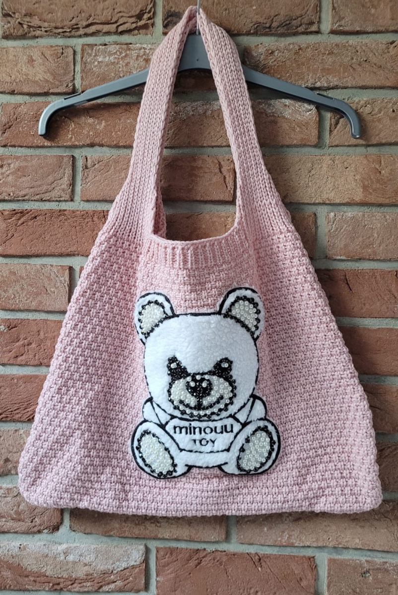 Dzianinowa torba  Minouu w Selavifashion.pl