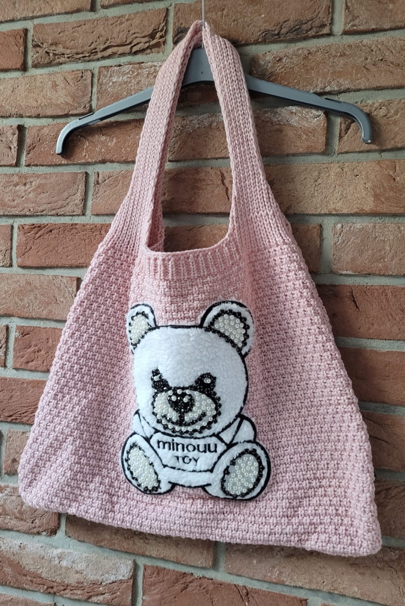 Dzianinowa torba  Minouu w Selavifashion.pl