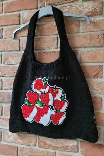 Dzianinowa torba  Minouu w Selavifashion.pl