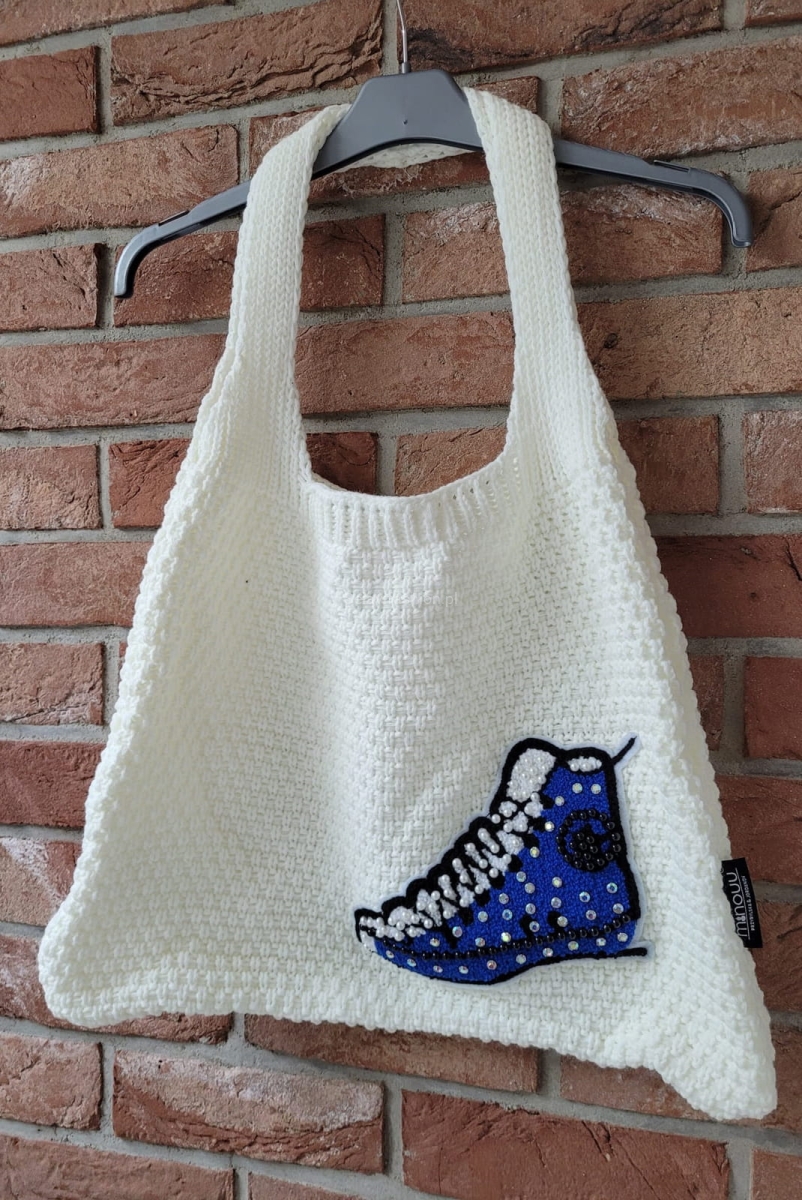 Dzianinowa torba  Minouu w Selavifashion.pl