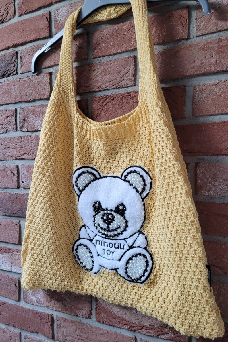 Dzianinowa torba  Minouu w Selavifashion.pl