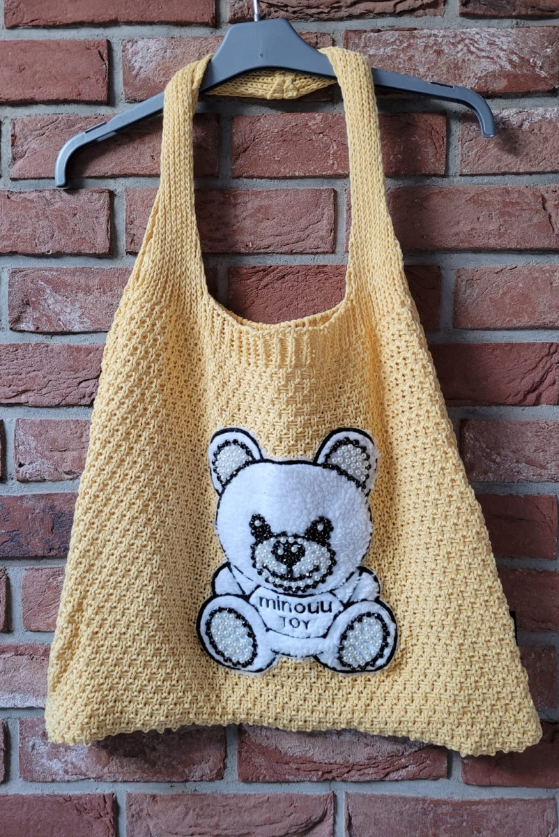 Dzianinowa torba  Minouu w Selavifashion.pl