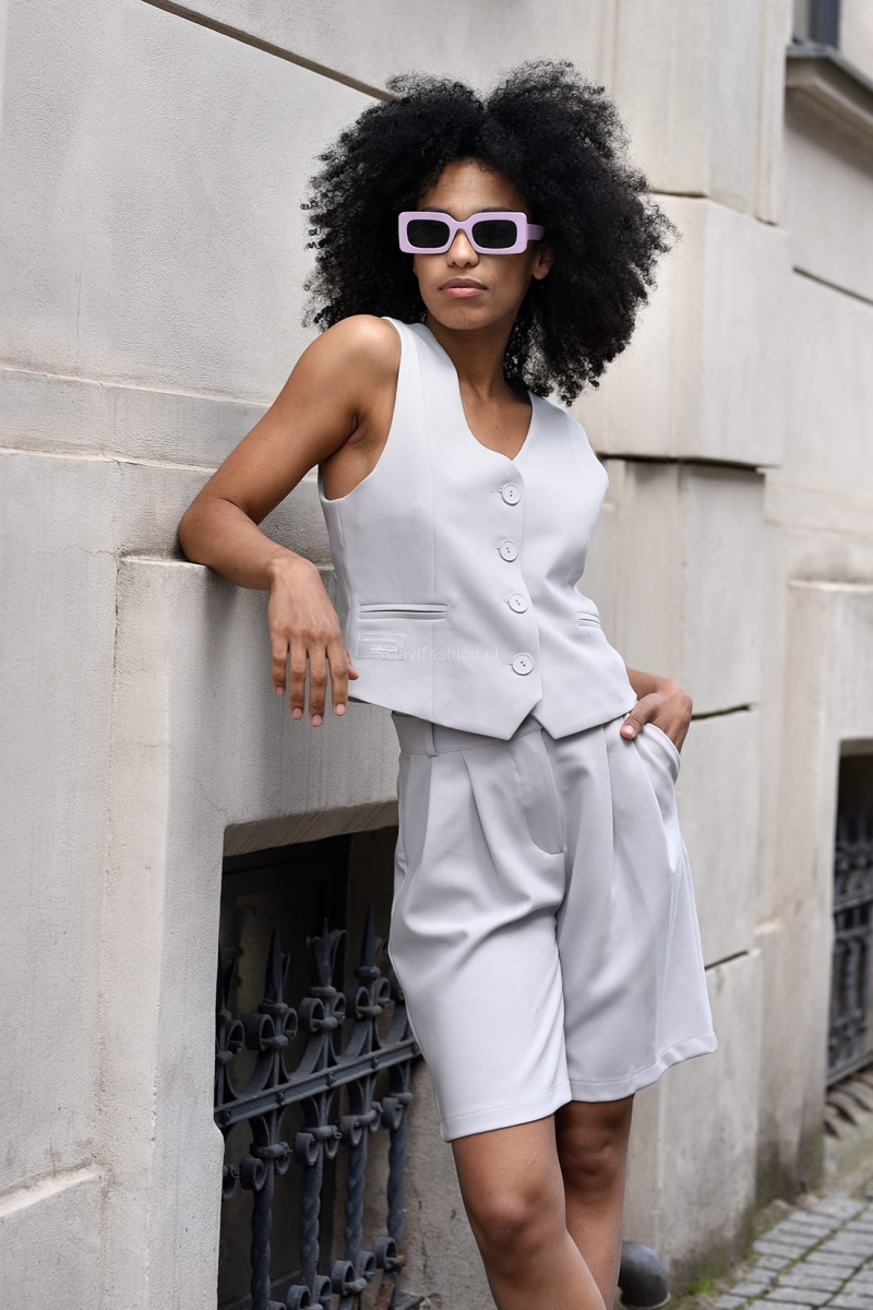 Spodenki bermudy Platinium Miss City Official w Selavifashion.pl