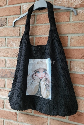 Dzianinowa torba laleczka Minouu w Selavifashion.pl