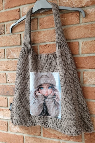 Dzianinowa torba laleczka Minouu w Selavifashion.pl