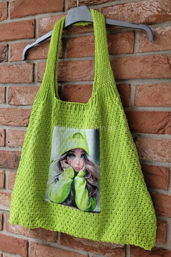 Dzianinowa torba laleczka Minouu w Selavifashion.pl