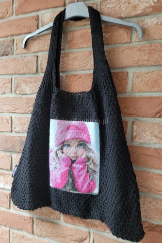 Dzianinowa torba laleczka Minouu w Selavifashion.pl