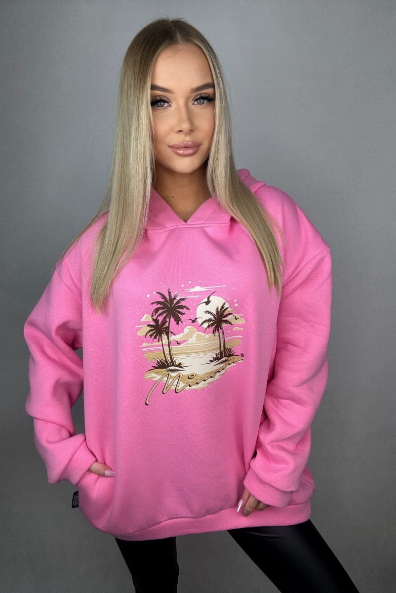 Bluza z kapturem Miami Minouu w Selavifashion.pl