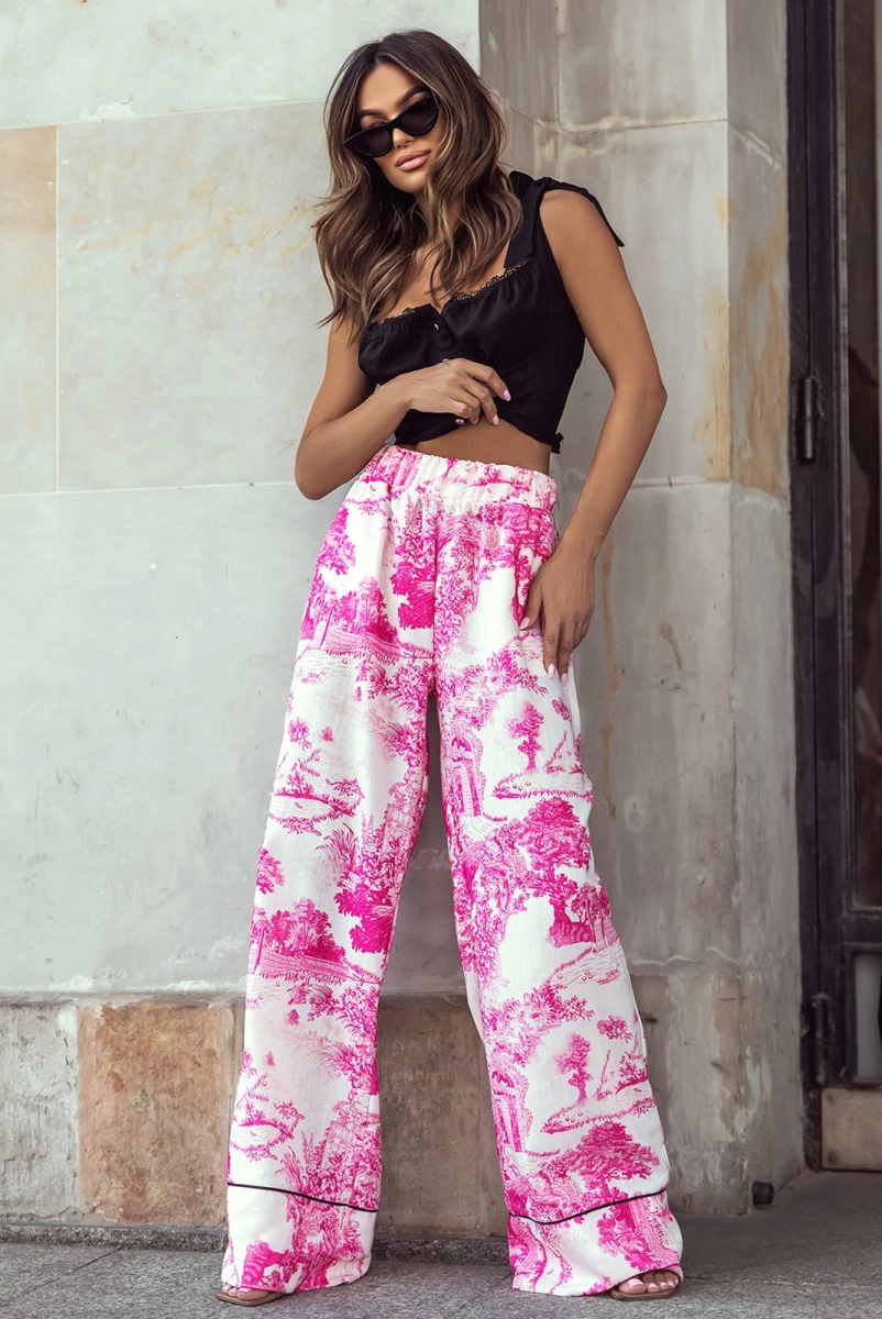 Gorsetowy top bluzka z koronkowym dekoltem LaMilla czarny w Selavifashion.pl