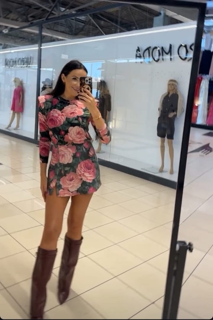 Spódniczko spodenki Rose LaMilla zielone w Selavifashion.pl