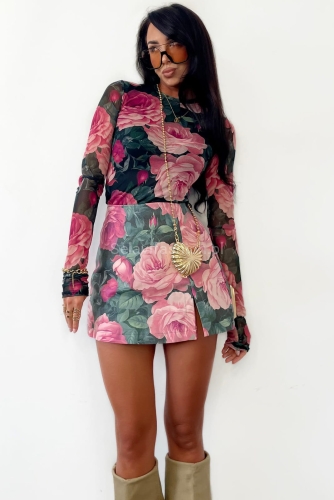 Spódniczko spodenki Rose LaMilla zielone w Selavifashion.pl