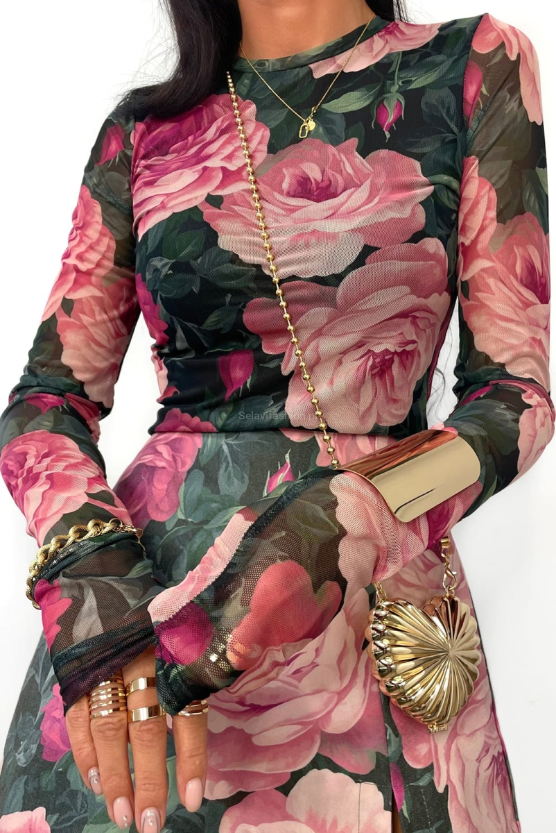 Spódniczko spodenki Rose LaMilla zielone w Selavifashion.pl