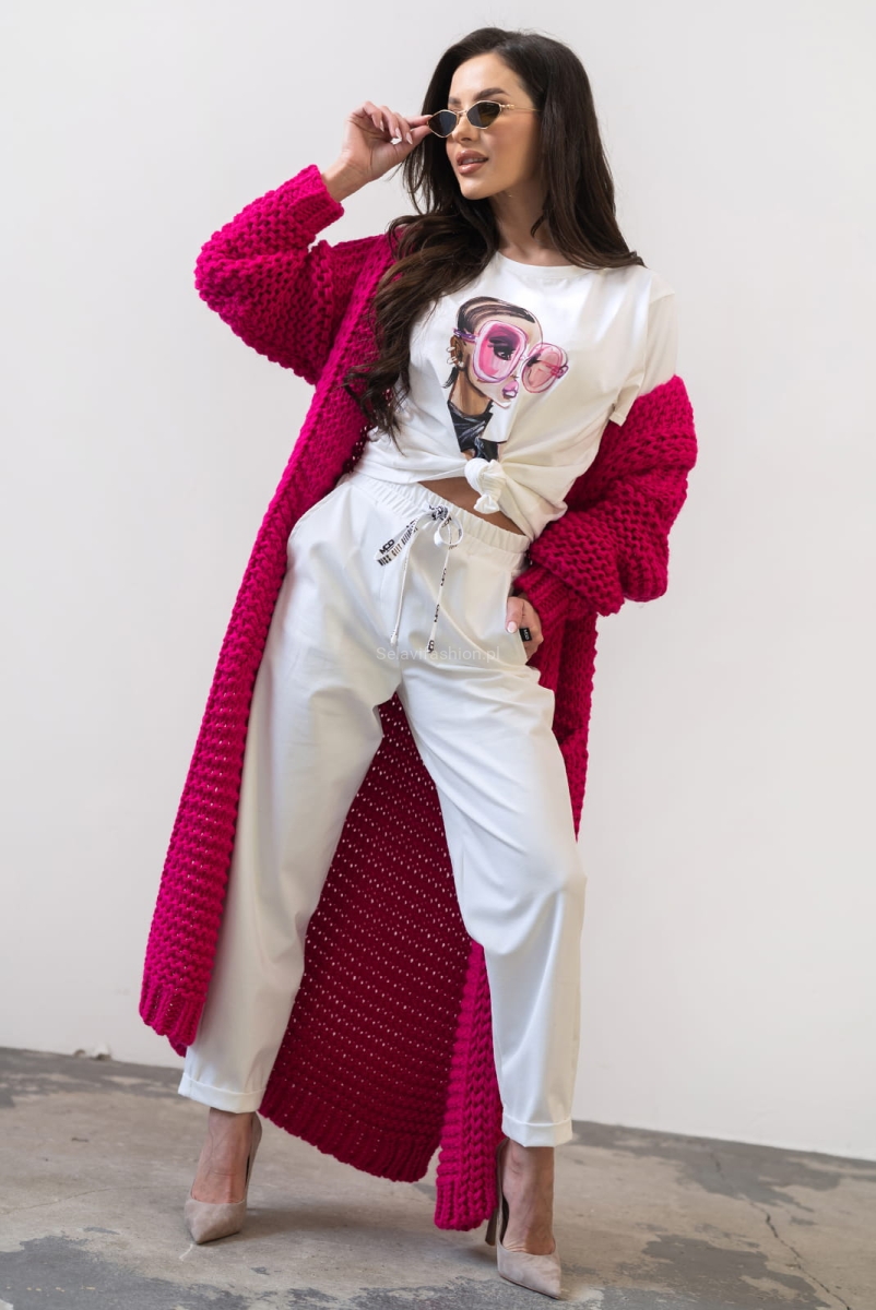 Luźne dresowe spodnie Uptown Miss City Official w Selavifashion.pl