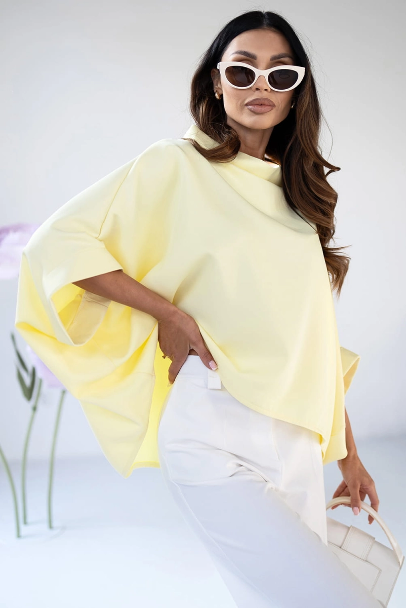 Bluzka Kimono Miss City Official jasny żółty