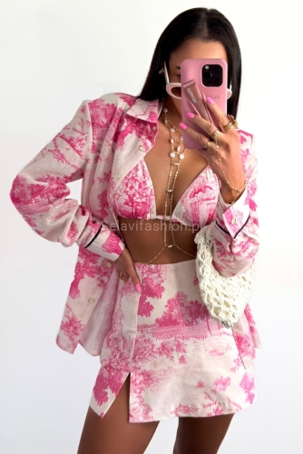 Spódniczko spodenki nature LaMilla różowe