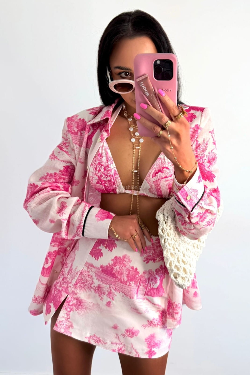 Spódniczko spodenki nature LaMilla różowe