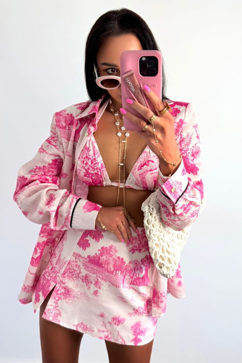 Spódniczko spodenki nature LaMilla różowe