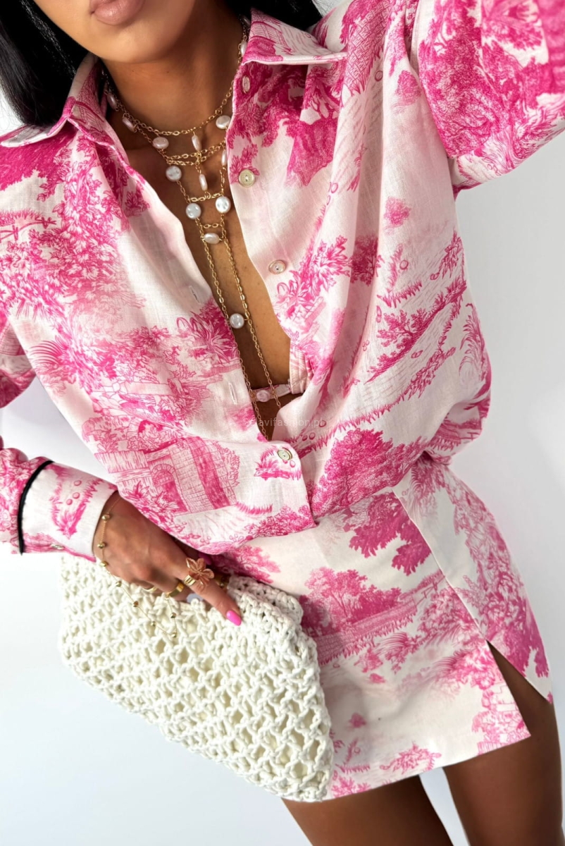 Spódniczko spodenki nature LaMilla różowe