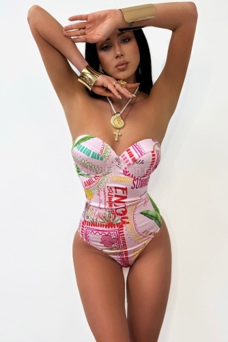 Body od LaMilla  z usztywnianą górą. Uszyte z materiału jak strój kąpielowy.