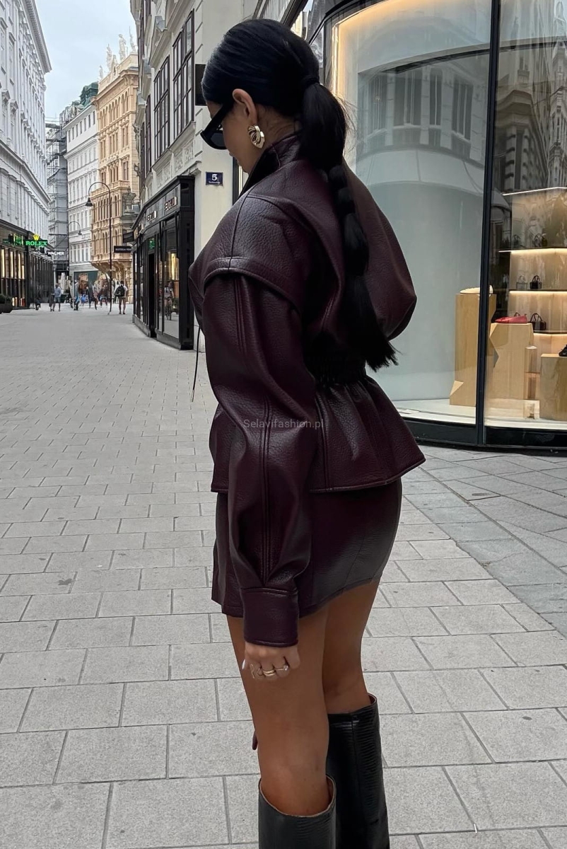 Must have od La Milla spódniczka uszyta ze skóry ekologicznej.