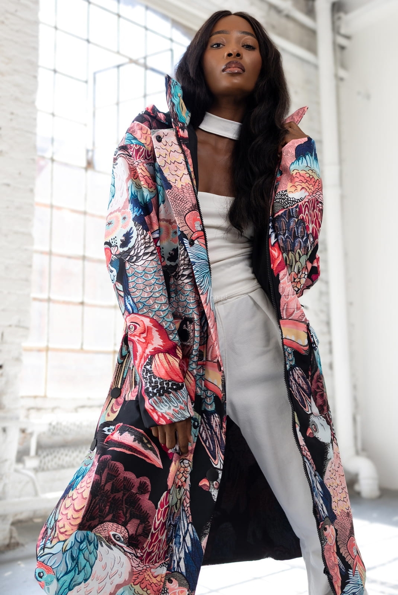 Kurtka waterproof przeciwdeszczowa Softshell Parrot LaDonna