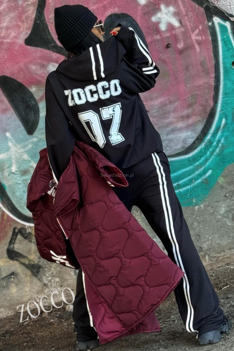 Komplet sportowy Seven Zocco czarny