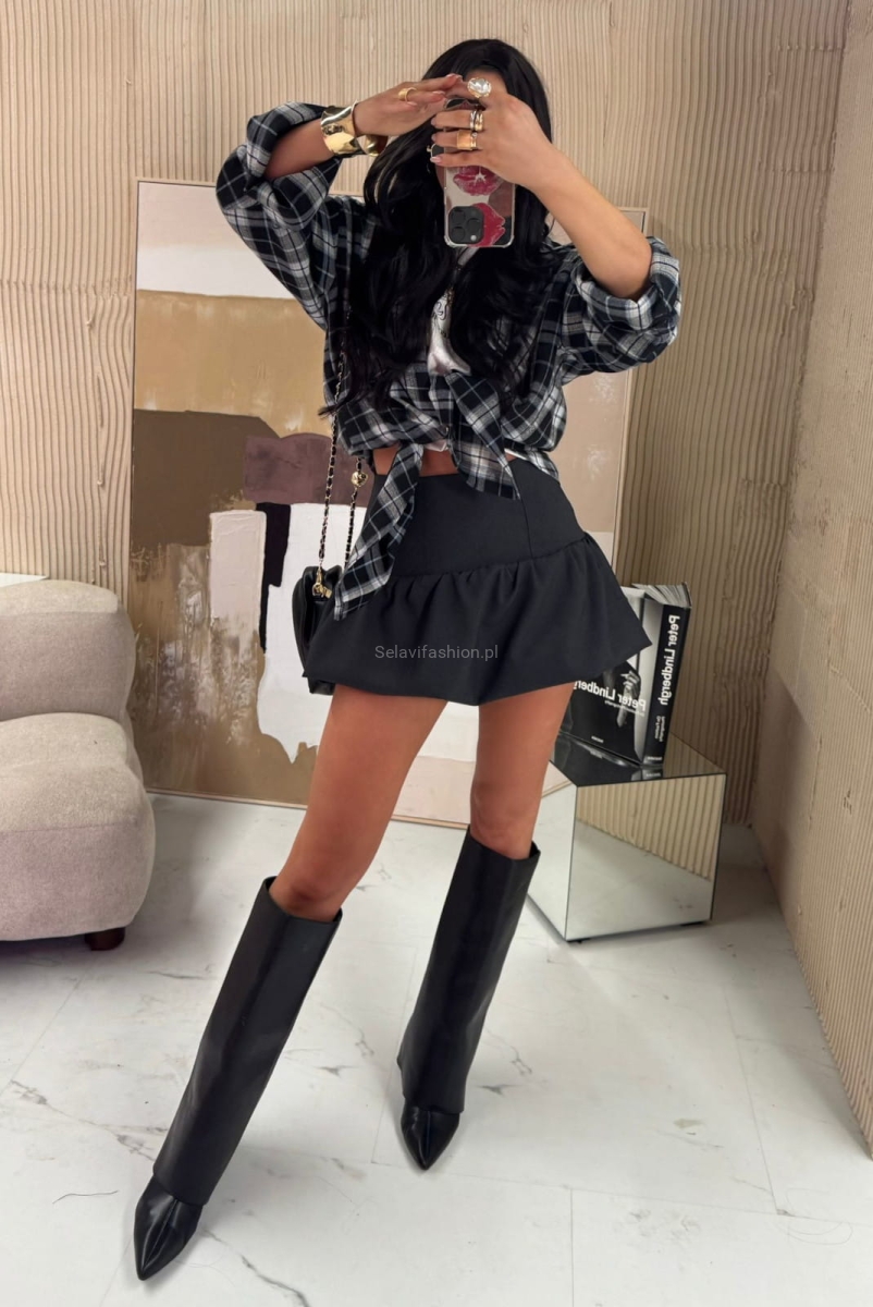 Krótkie spódniczko spodenki Bombki LaMilla czarne