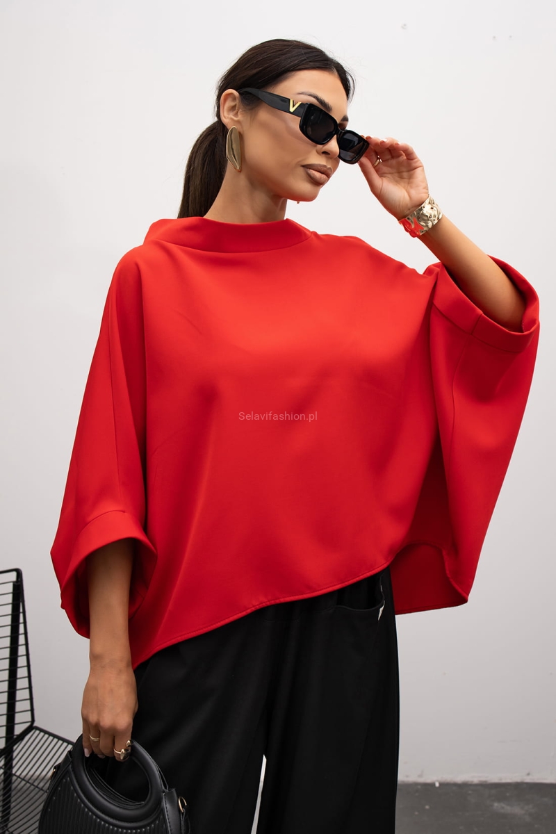 Bluzka Kimono Miss City Official czerwona