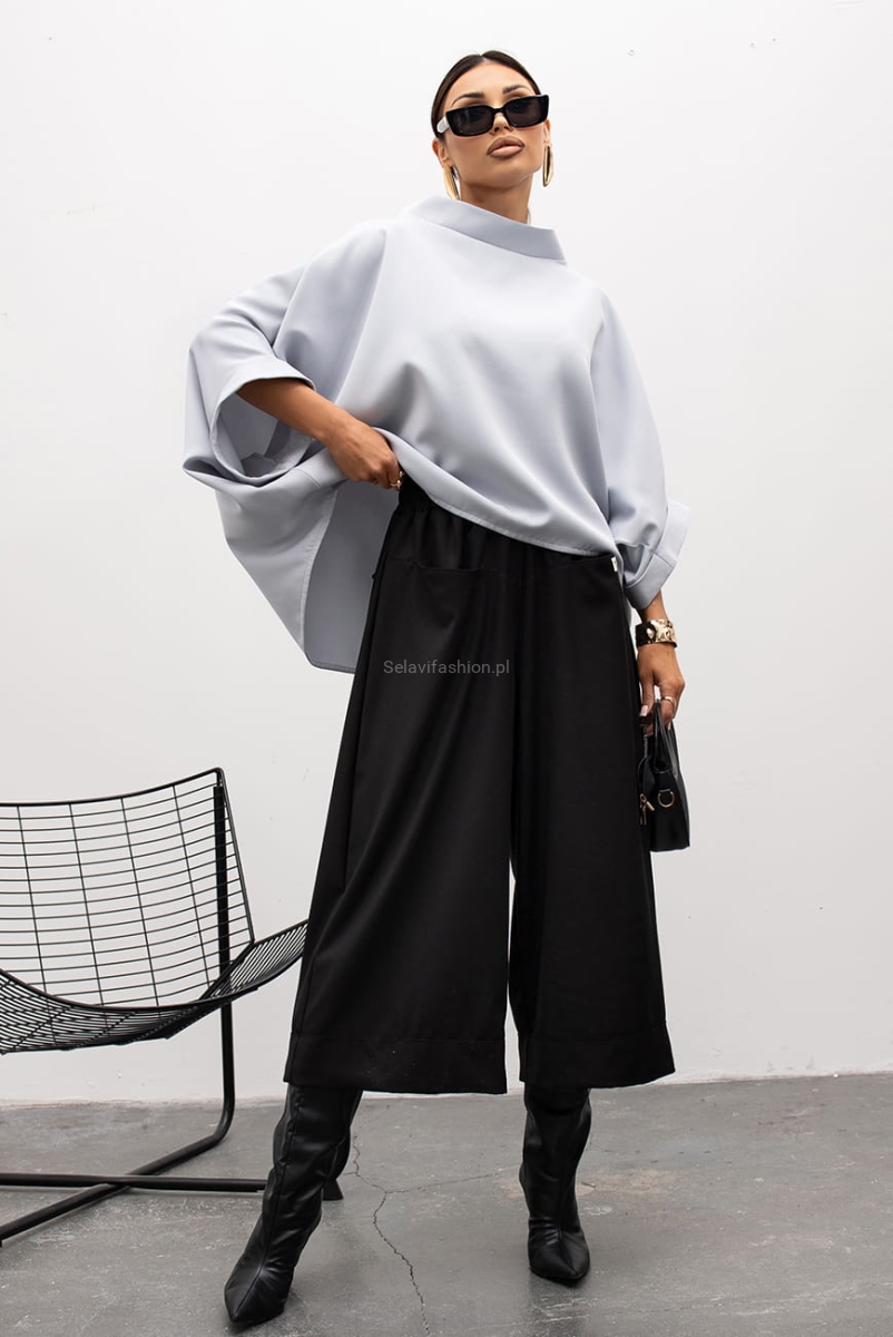 Bluzka Kimono Miss City Official jasno szara