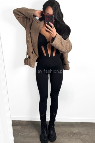 Legginsy ocieplany La Milla czarne