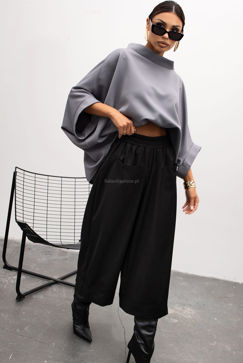 Bluzka Kimono Miss City Official szara