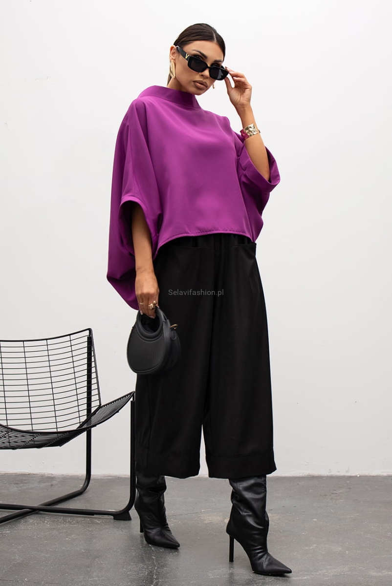 Bluzka Kimono Miss City Official fioletowa