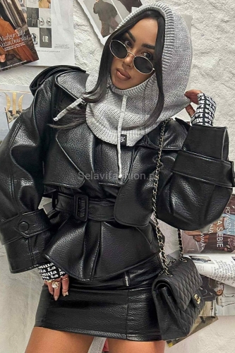 Czapka balaclava La Milla szara