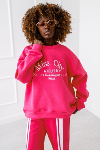 Bluza Paris Miss City różowa