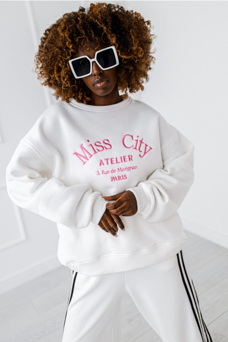 Bluza Paris Miss City biała