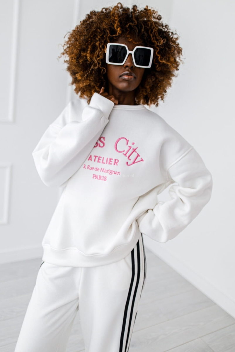 Bluza Paris Miss City biała