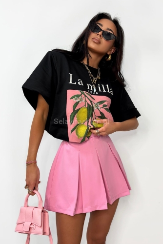 Spódniczko spodenki w stylu tenis Pliska LaMilla różowe w Selavifashion.pl