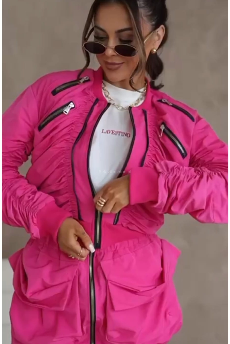 Spódniczko spodenki Lavestino fuksja