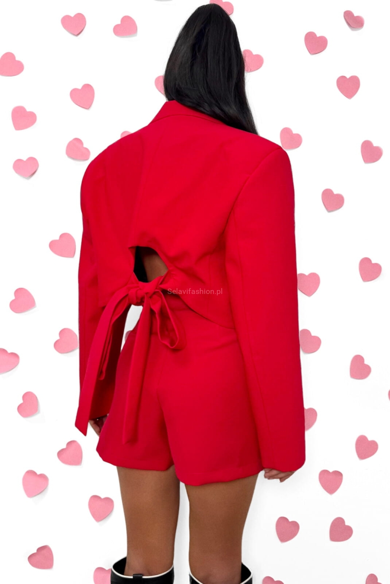 Spódniczko spodenki La Milla czerwone