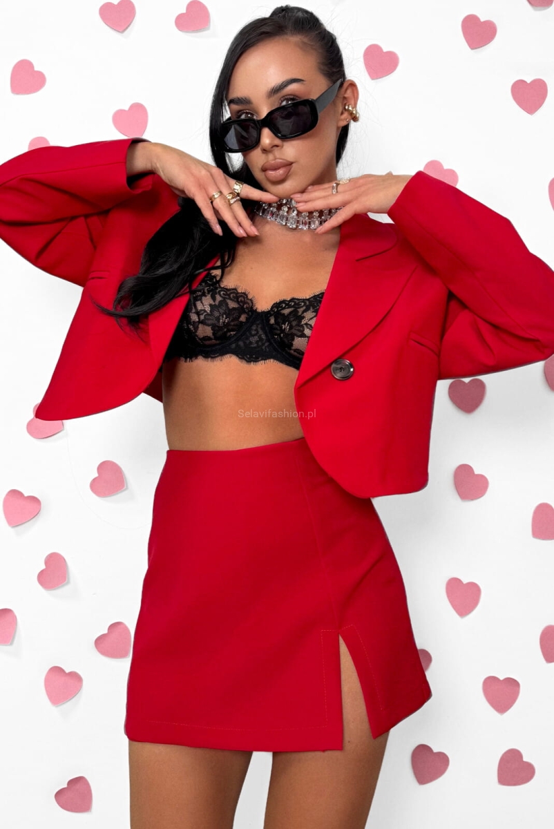 Spódniczko spodenki La Milla czerwone