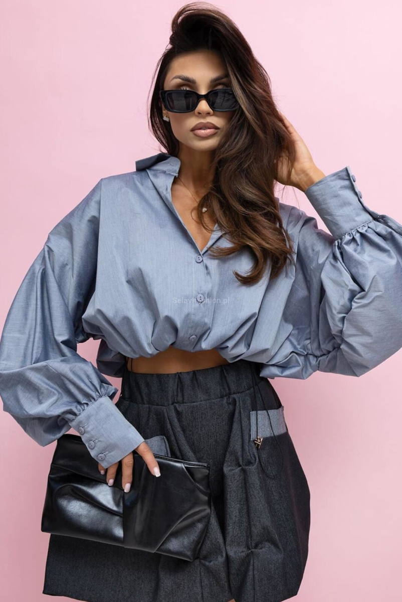 Spódniczka SEMPRE Lavestino grafitowa