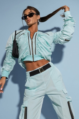 Kurtka bomberka ZINA Lavestino niebieska