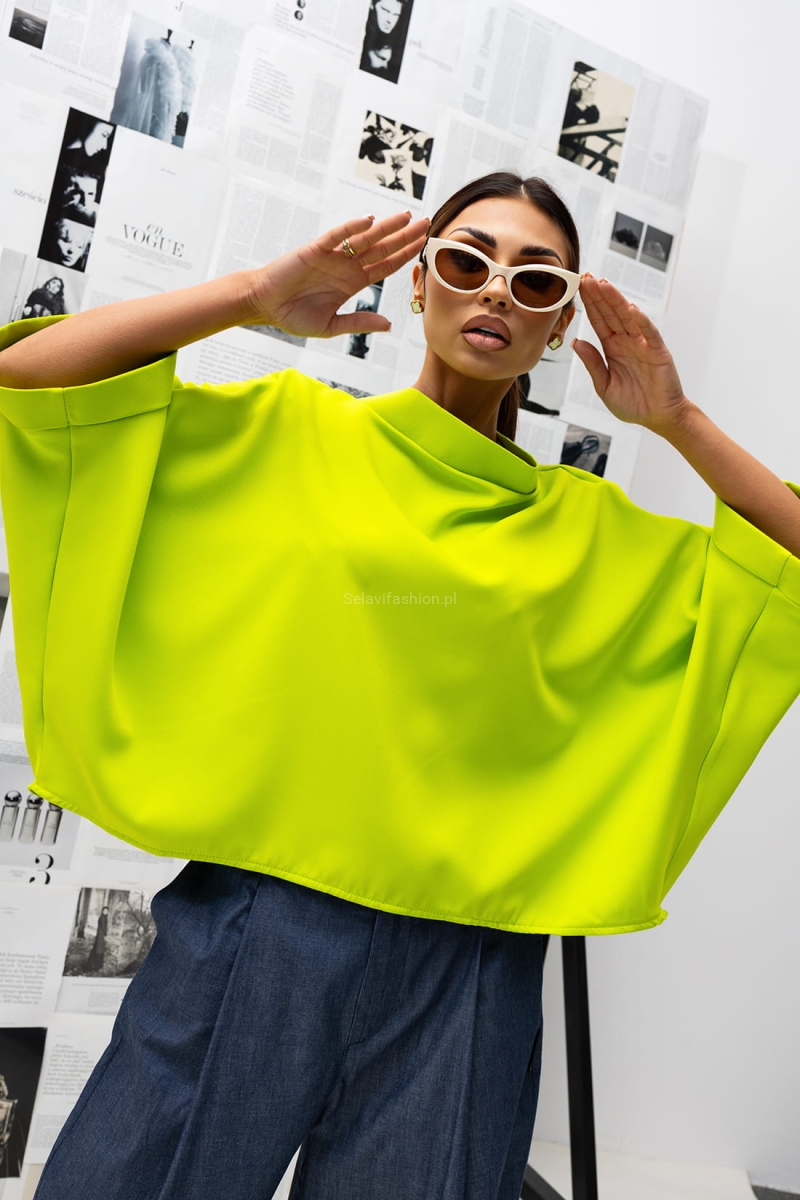 Bluzka Kimono Miss City Official limonka