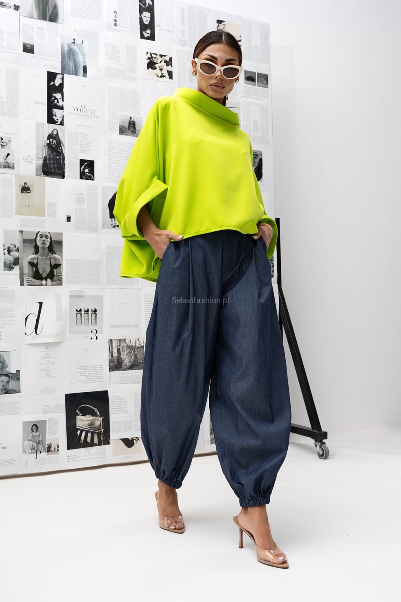 Bluzka Kimono Miss City Official limonka