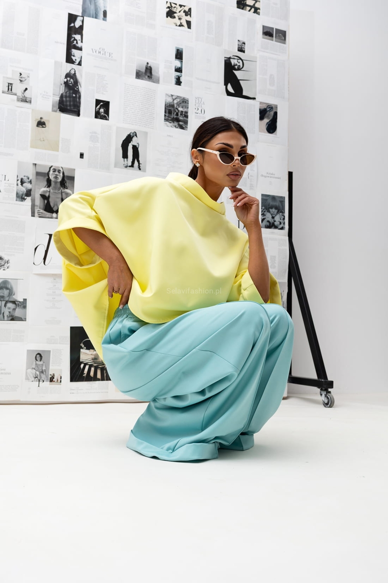 Bluzka Kimono Miss City Official żółta