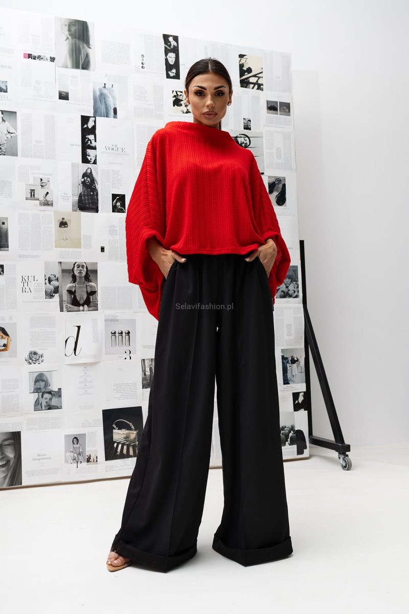 Bluzka Kimono SPLOT Miss City Official czerwona