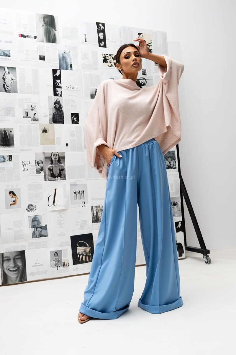 Bluzka Kimono Sweterek Miss City Official beżowa