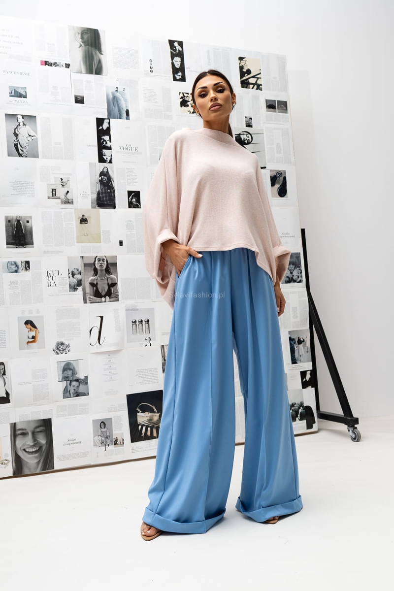 Bluzka Kimono Sweterek Miss City Official beżowa